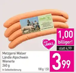 Sutterlüty Ländle Alpschwein Wienerle Angebot