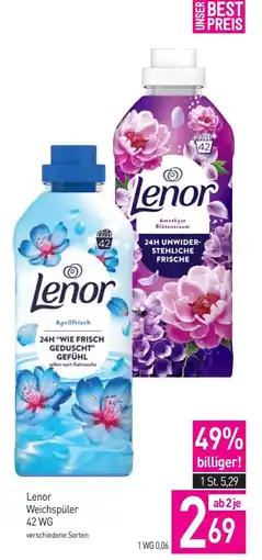 Sutterlüty Lenor Weichspüler Angebot