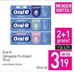 Sutterlüty Oral-B Zahnpasta Pro-Expert Angebot