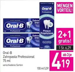 Sutterlüty Oral-B Zahnpasta Professional Angebot