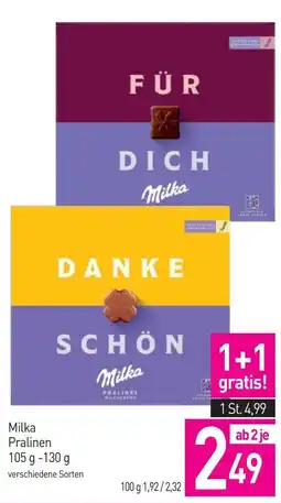 Sutterlüty Milka Pralinen Angebot