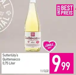 Sutterlüty Sutterlüty's Quittensecco Angebot