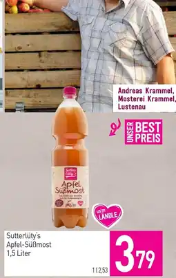 Sutterlüty Sutterlüty's Apfel-Süßmost Angebot