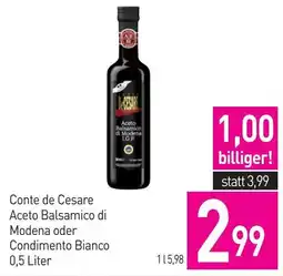 Sutterlüty Conte de Cesare Aceto Balsamico di Modena Angebot