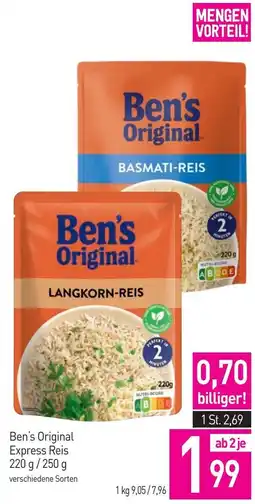 Sutterlüty Ben's Original Express Reis Angebot