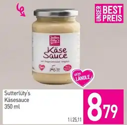 Sutterlüty Sutterlüty's Käsesauce Angebot