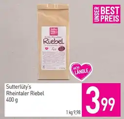 Sutterlüty Sutterlüty's Rheintaler Riebel Angebot