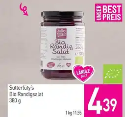 Sutterlüty Sutterlüty's Bio Randigsalat Angebot