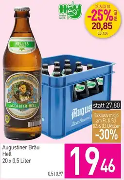 Sutterlüty Augustiner Bräu Hell Angebot