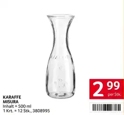 Transgourmet Karaffe Misura Angebot