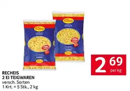 Transgourmet Recheis 2 Ei Teigwaren Angebot