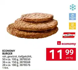 Transgourmet Economy Burger Angebot