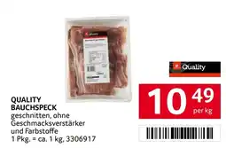 Transgourmet Quality Bauchspeck Angebot