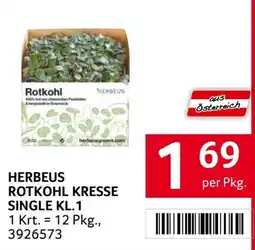 Transgourmet Herbeus Rotkohl Kresse Angebot