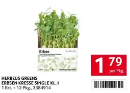 Transgourmet Herbeus Greens Erbsen Kresse Single Angebot