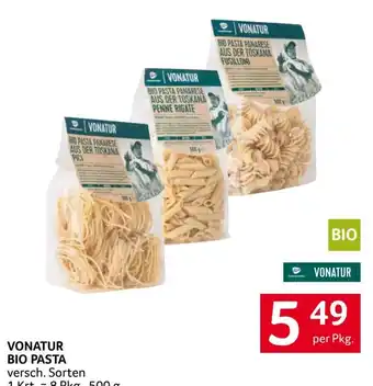 Transgourmet Vonatur Bio Pasta Angebot