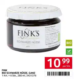 Transgourmet Fink's Bio Schwarze Nüsse, ganz Angebot