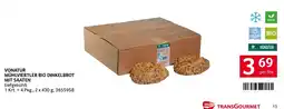 Transgourmet Vonatur Mühlviertler Bio Dinkelbrot mit Saaten Angebot