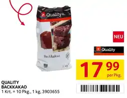 Transgourmet Quality Backkakao Angebot