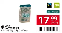 Transgourmet Vonatur Bio Kaffee Bohnen Angebot
