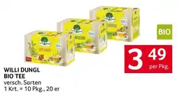 Transgourmet Willi Dungl Bio Tee Angebot