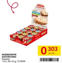 Transgourmet Inzersdorfer Aufstrichmix Klassiker Angebot