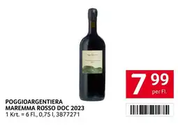 Transgourmet Poggioargentiera Maremma Rosso Doc 2023 Angebot