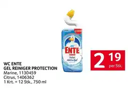 Transgourmet WC ENTE GEL REINIGER PROTECTION Angebot