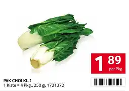 Transgourmet Pak Choi KL.1 Angebot