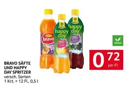 Transgourmet Bravo Säfte und Happy Day Spritzer Angebot