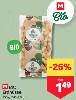 MPreis M BIO Erdnüsse Angebot