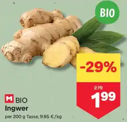 MPreis M BIO Ingwer Angebot