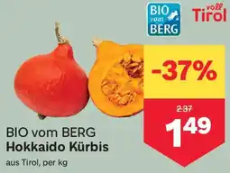 MPreis BIO vom BERG Hokkaido Kürbis Angebot