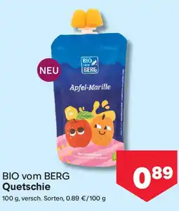 MPreis BIO vom BERG Quetschie Angebot