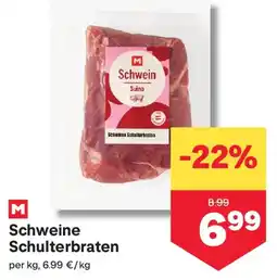 MPreis Schweine Schulterbraten Angebot