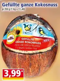 Norma Cake Friends Gefüllte ganze Kokosnuss Angebot
