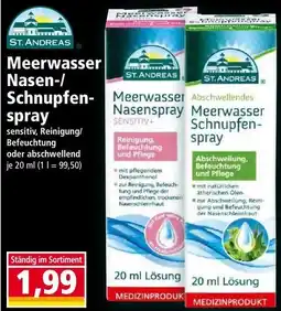 Norma Meerwasser Nasenspray Angebot