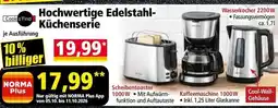 Norma Hochwertige Edelstahl-Küchenserie Angebot