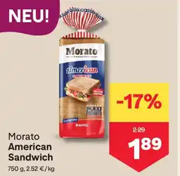 MPreis Morato American Sandwich Angebot