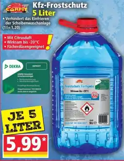 Norma Kfz-Frostschutz Angebot