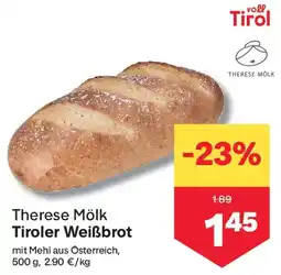 MPreis Therese Mölk Tiroler Weißbrot Angebot