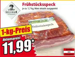 Norma Frühstücksspeck Greisinger Angebot
