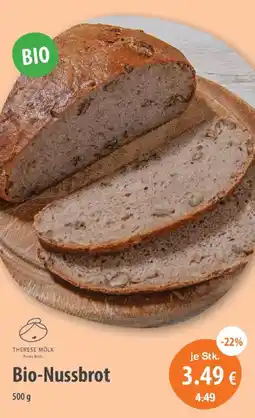 MPreis Therese Molk Bio-Nussbrot Angebot