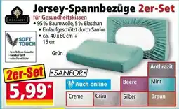 Norma Jersey-Spannbezüge Dreamtex Angebot