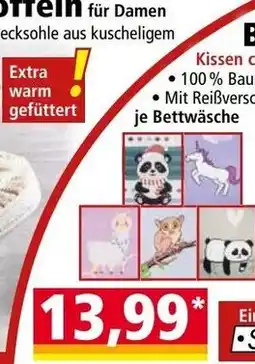 Norma Bettlaken für Damen Angebot