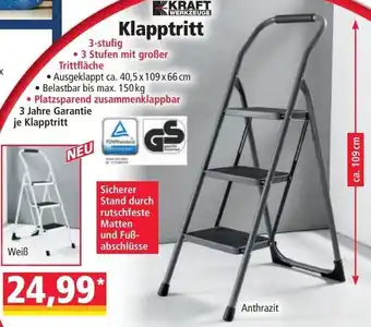 Kraft Werkzeuge Klapptritt