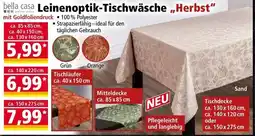 Norma Leinenoptik-Tischwäsche bella casa Angebot