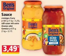 Norma Ben's Original Sauce Angebot