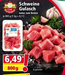 Norma Schweine Gulasch Gut Bartenhof Angebot
