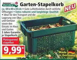 Norma Garten-Stapelkorb Angebot